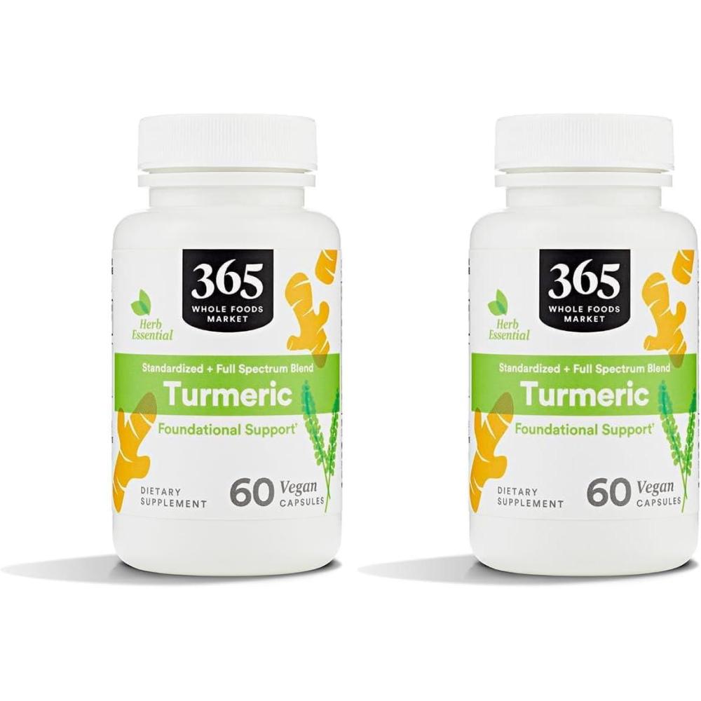 image:image365 by Whole Foods Market Turmeric 120 Count60 Count Pack of 2