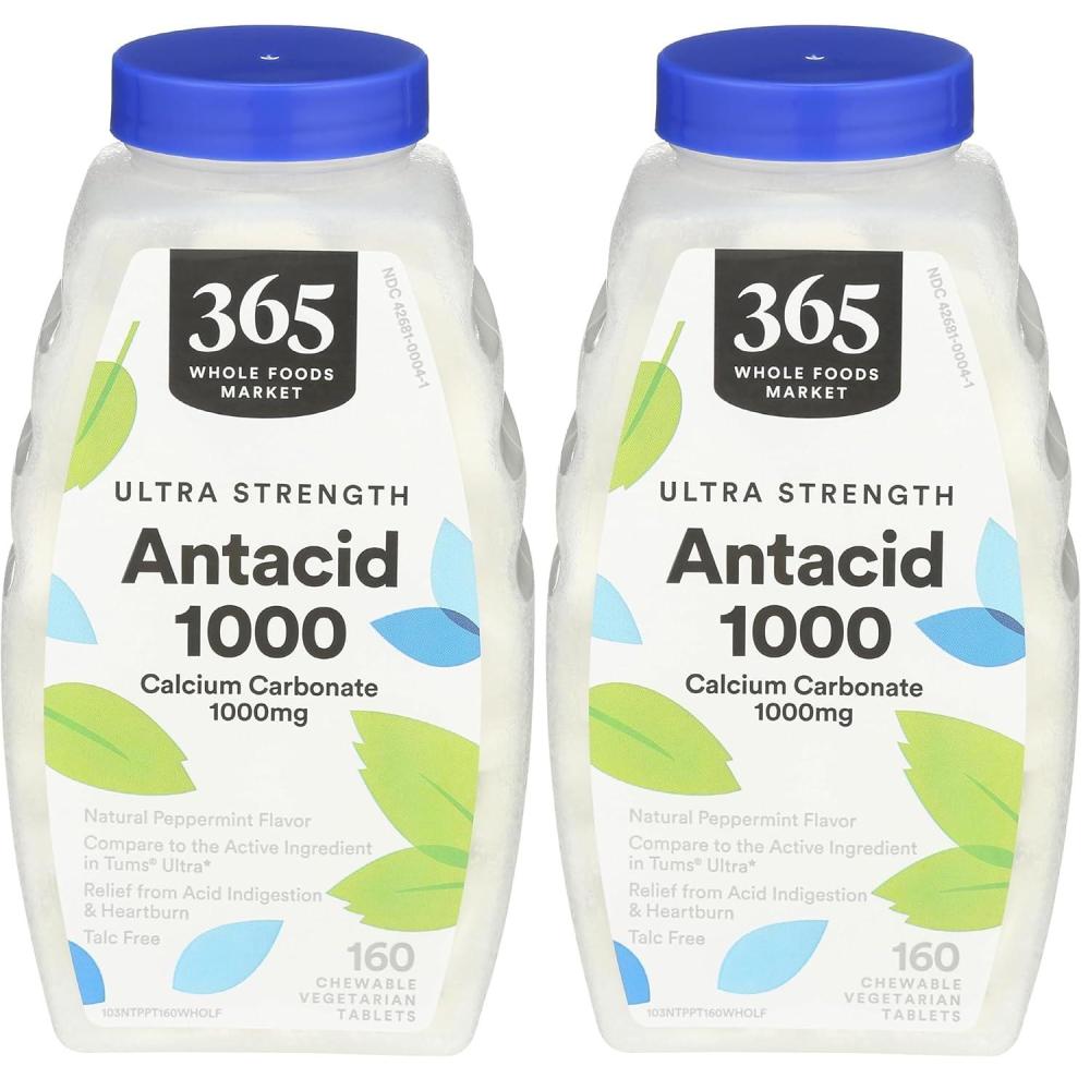 image:image365 by Whole Foods Market UltraStrength Peppermint Antacid 160 CT160 Count Pack of 2
