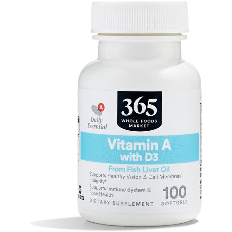 image:image365 by Whole Foods Market Vitamin A amp D 400 IU 100 Count