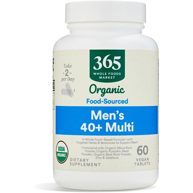image:image365 by Whole Foods Market Vitamin Multi Mens Food Cultured 40 Plus 60 Count60 Count Pack of 1