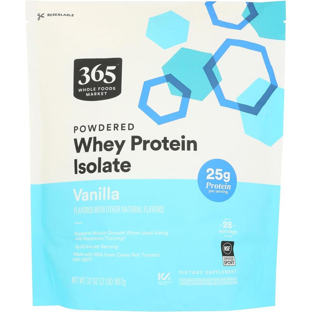 image:image365 by Whole Foods Market Whey Protein Isolate Vanilla 32 Ounce