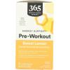 365 by Whole Foods Market Pre-Workout Energy Support, Sweet Lemon, 15 Count | with Caffeine