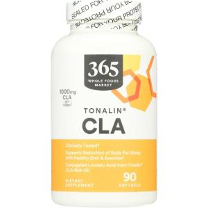 365 by Whole Foods Market, CLA (Tonalin) 1300mg, 90 ct(90 Count (Pack of 1))