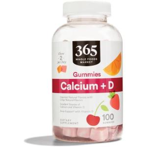 365 by Whole Foods Market, Calcium Adult Gummies, 100 Count
