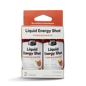 365 by Whole Foods Market Energy Shot, Pomegranate, 2 Fl Oz, 2 Pack