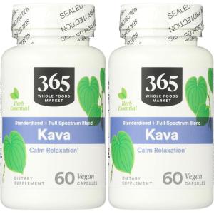 365 by Whole Foods Market, Kava, 60 Count(60 Count (Pack of 2))
