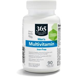 365 by Whole Foods Market, Men’s One Daily Multivitamin Tablets, 90 CT