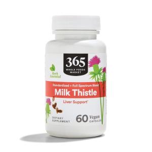 365 by Whole Foods Market, Milk Thistle, 120 Count(60 Count (Pack of 1))