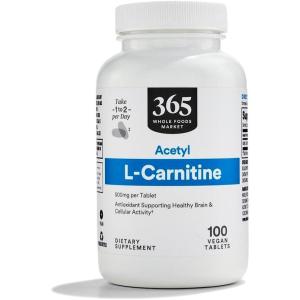 Whole Foods Market, Acetyl L-Carnitine 500mg, 100 ct