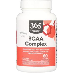 Whole Foods Market, BCAA Complex, 60 Count