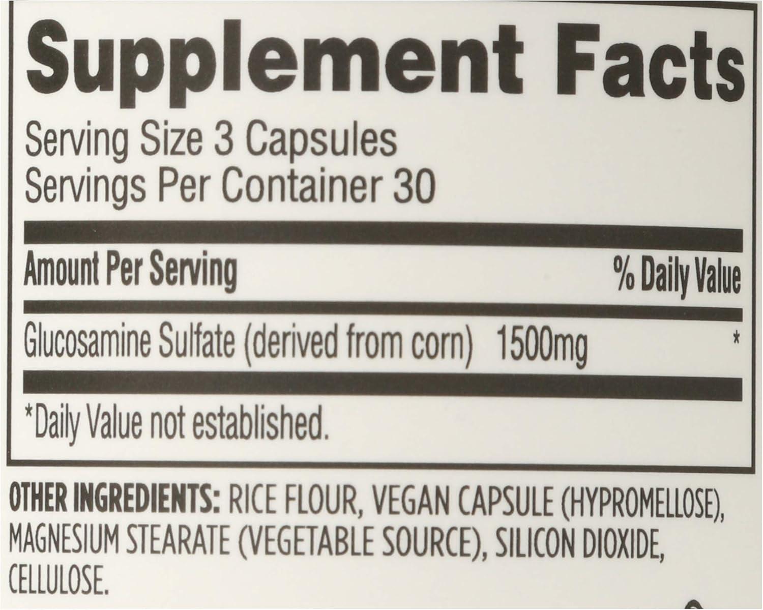 image:image365 by Whole Foods Market Glucosamine Sulfate Vegan 90 CT90 Count Pack of 2