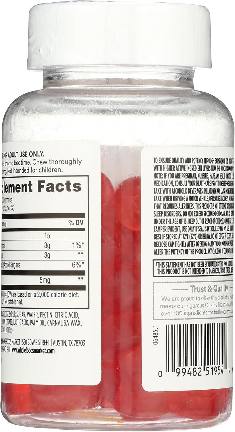 image:image365 by Whole Foods Market Gummy Melatonin 5 Mg 60 Count