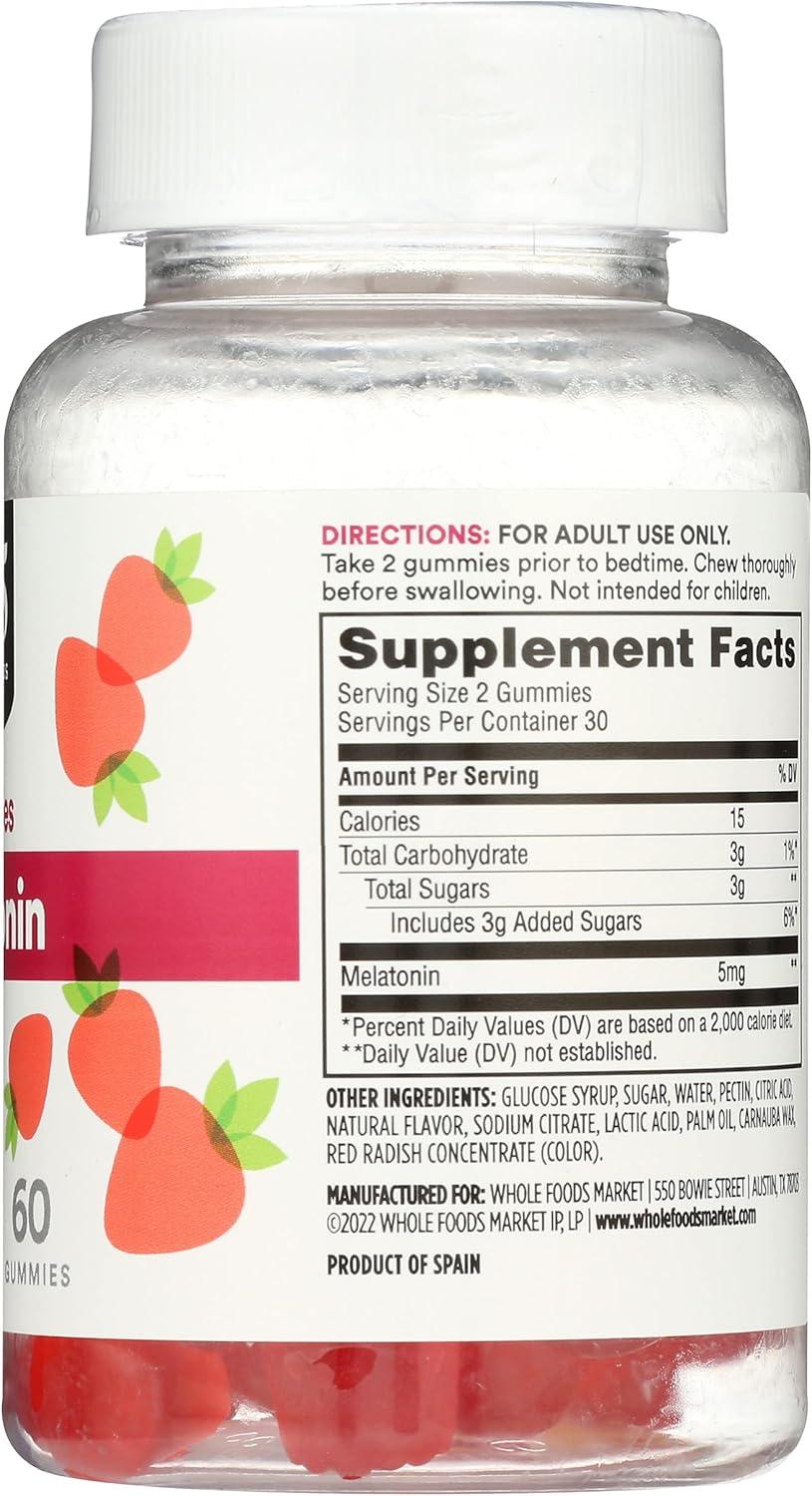 image:image365 by Whole Foods Market Gummy Melatonin 5 Mg 60 Count