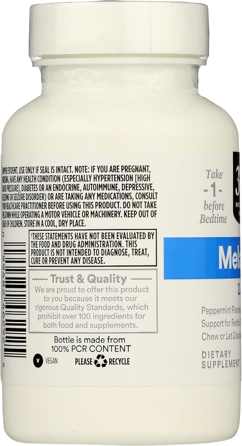 image:image365 by Whole Foods Market Melatonin Lozenges 25mg Peppermint flavor 120 ct