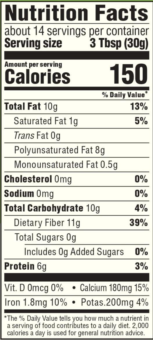image:image365 by Whole Foods Market Organic Black Chia Seeds 15 OunceNutty
