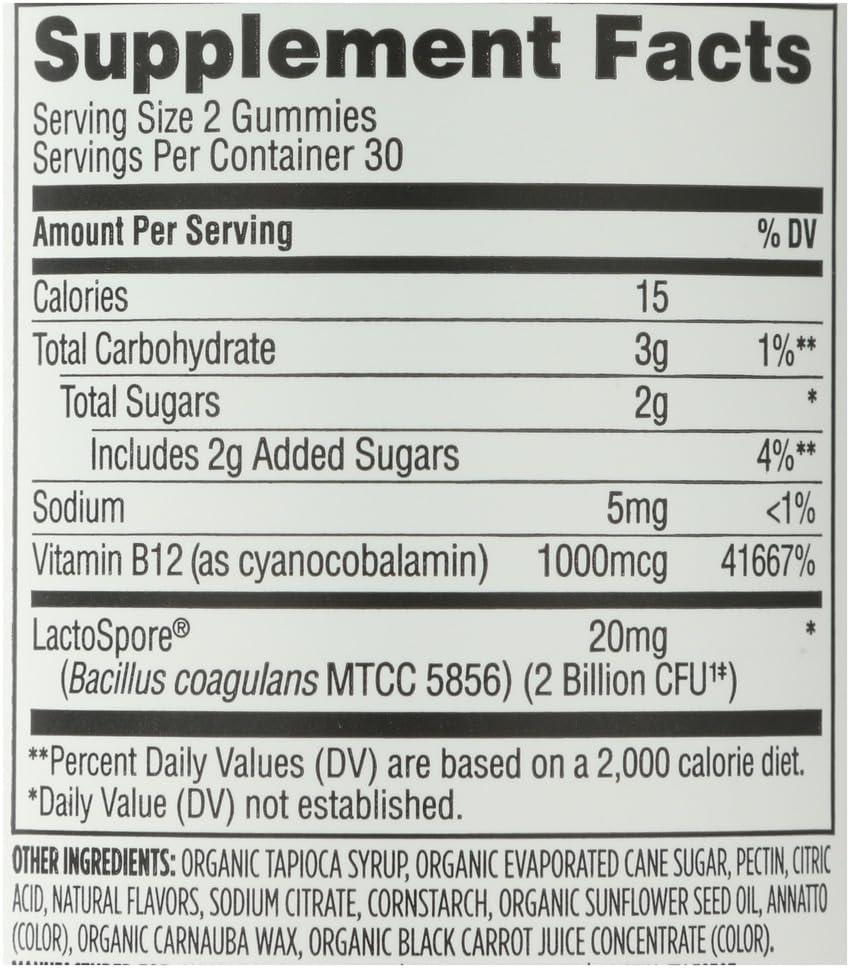 image:image365 by Whole Foods Market Probiotic B12 Gummies 2 Billion CFU Assorted Fruit Flavors 60 ct