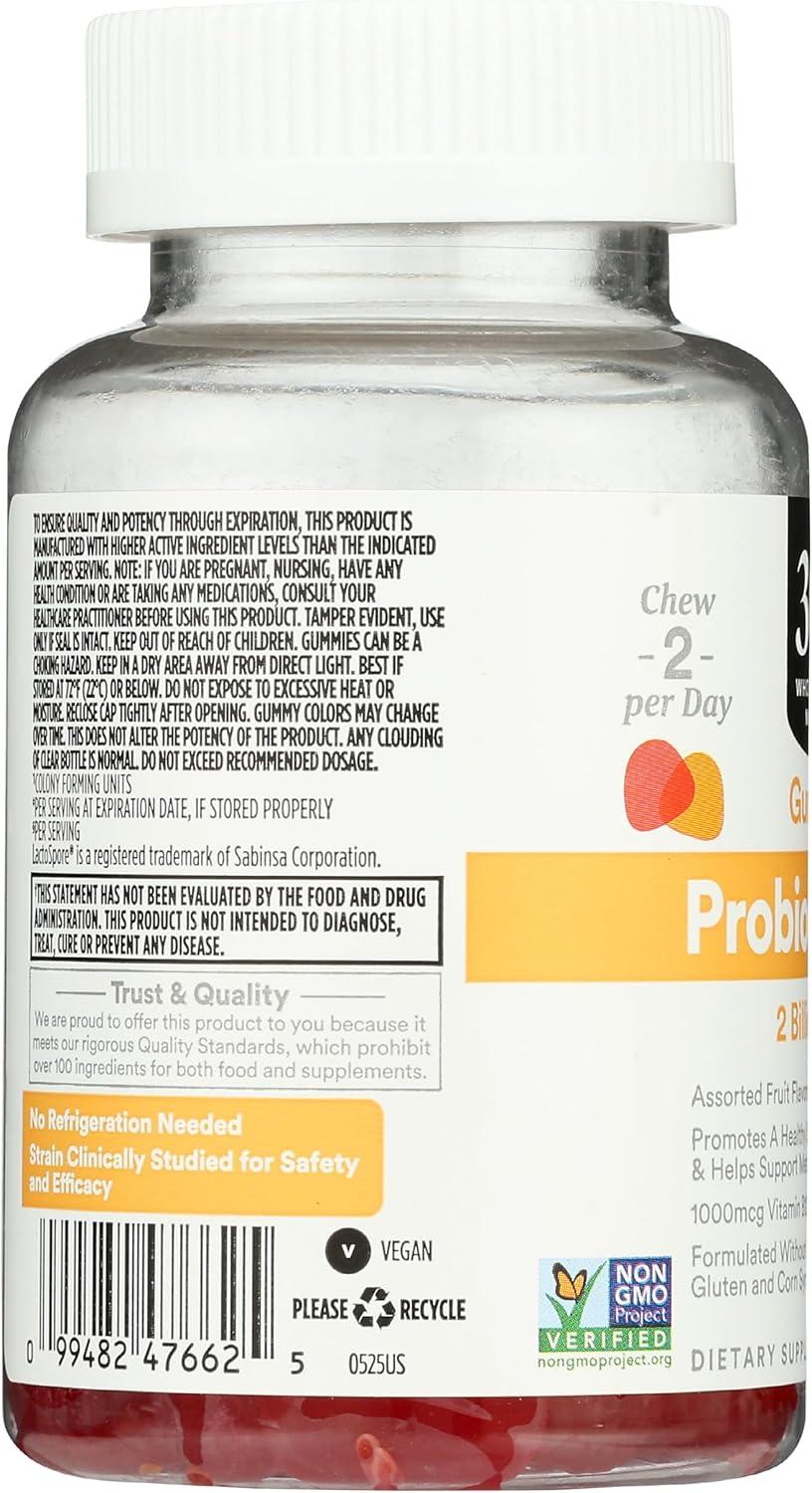 image:image365 by Whole Foods Market Probiotic B12 Gummies 2 Billion CFU Assorted Fruit Flavors 60 ct