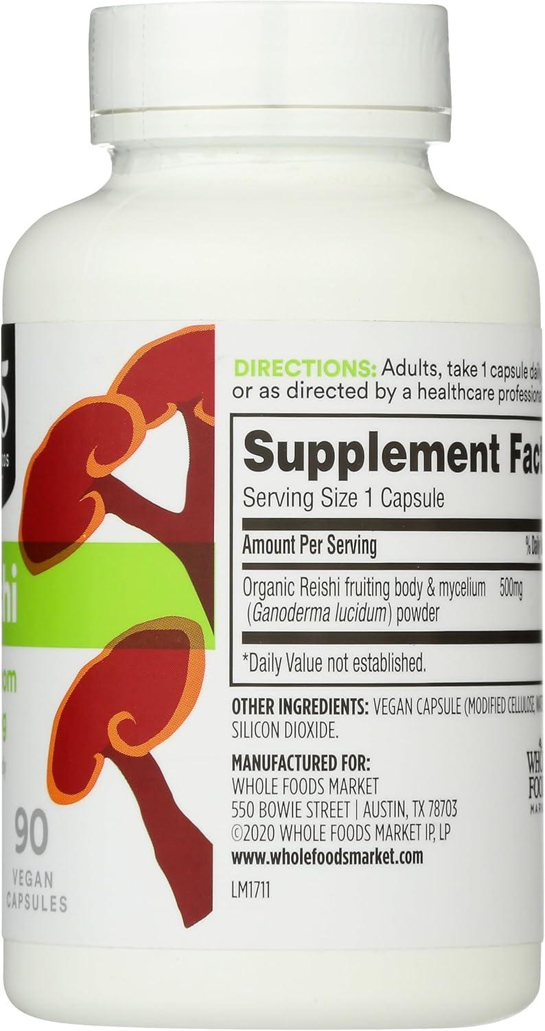 image:image365 by Whole Foods Market Reishi 90 Count90 Count Pack of 1