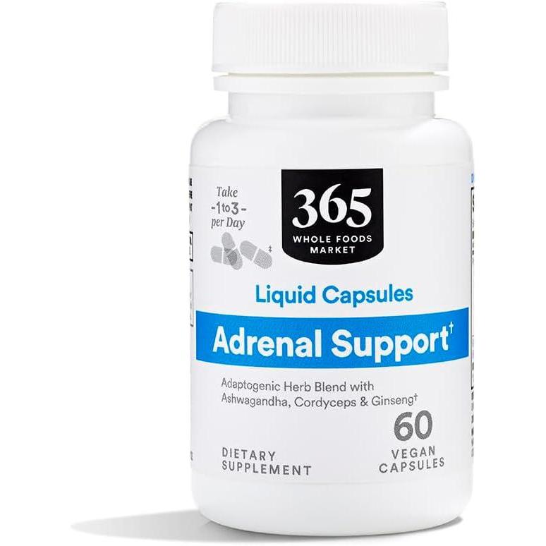 image:image365 by Whole Foods Market Adrenal Support Liquid Capsules 60 Count60 Count Pack of 1