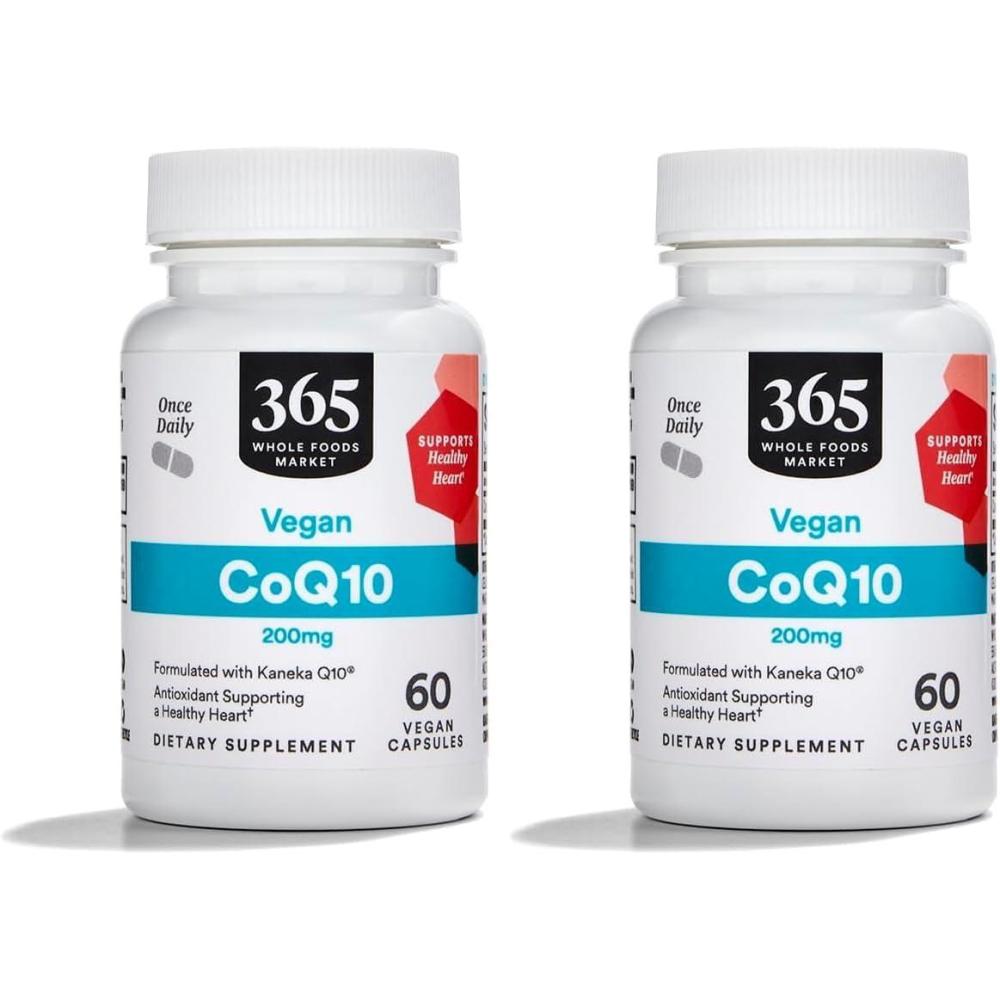 image:image365 by Whole Foods Market CoQ10 200mg Vegan 60 Count60 Count Pack of 2