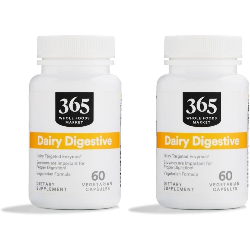 image:image365 by Whole Foods Market Dairy Digestive Enzymes 60 Count60 Count Pack of 2