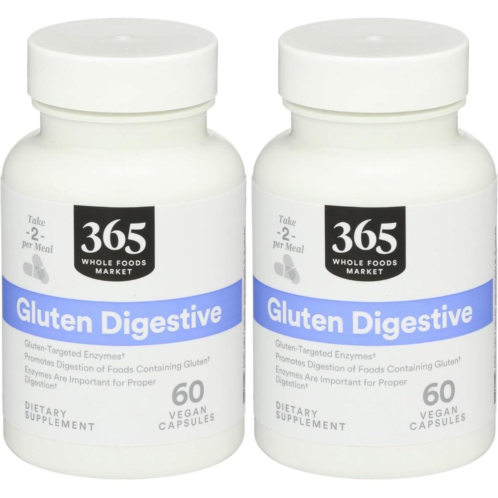 image:image365 by Whole Foods Market Enzymes Gluten Digestive 60 Count60 Count Pack of 2