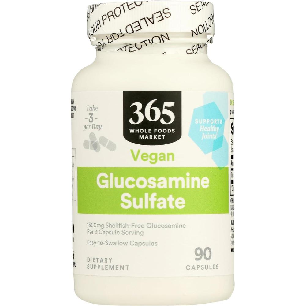 image:image365 by Whole Foods Market Glucosamine Sulfate Vegan 90 CT90 Count Pack of 1