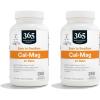 365 by Whole Foods Market, Cal-Mag 2:1 Ratio, Easy-to-Swallow Vegan Capsules, 250 Count(250 Count (Pack of 2))