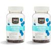 365 by Whole Foods Market, Probiotic + Fiber Gummies 2 Billion CFU, Natural Blue Raspberry Flavor, 60 ct(60 Count (Pack of 2))