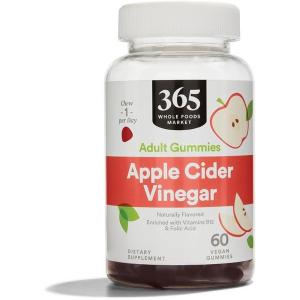 365 by Whole Foods Market, Apple Cider Vinegar Gummies, 60 Count