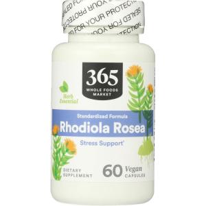365 by Whole Foods Market, Rhodiola, 60 Count