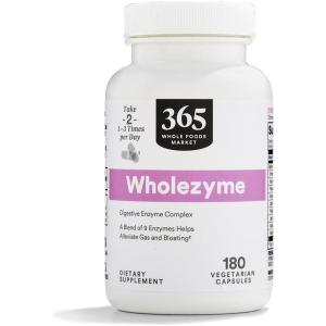 365 by Whole Foods Market, Wholezyme, 180 Count(180 Count (Pack of 1))