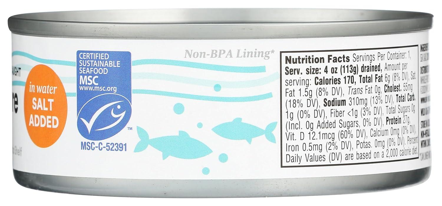image:image365 by Whole Foods Market Albacore Tuna in Water 5 Ouncetuna salt added