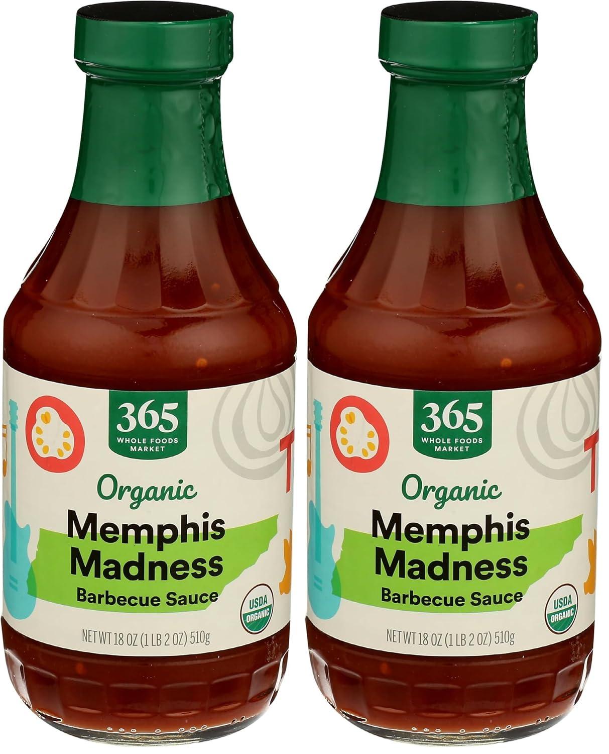 image:image365 by Whole Foods Market BBQ Sauce Kansas City Organic 18 OunceMemphis Madness