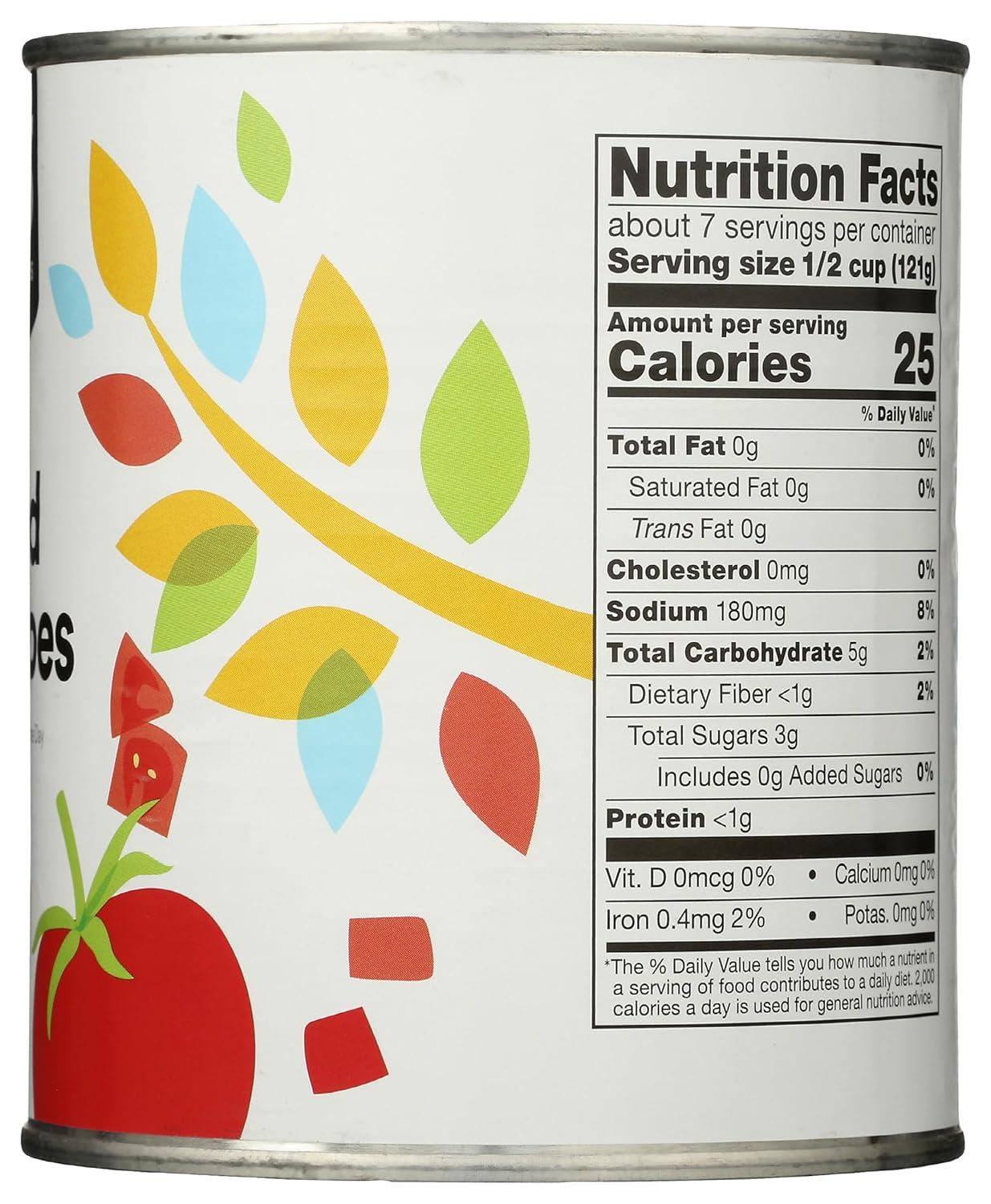 image:image365 by Whole Foods Market Diced Tomatoes 28 Ounce175 Pound Pack of 1
