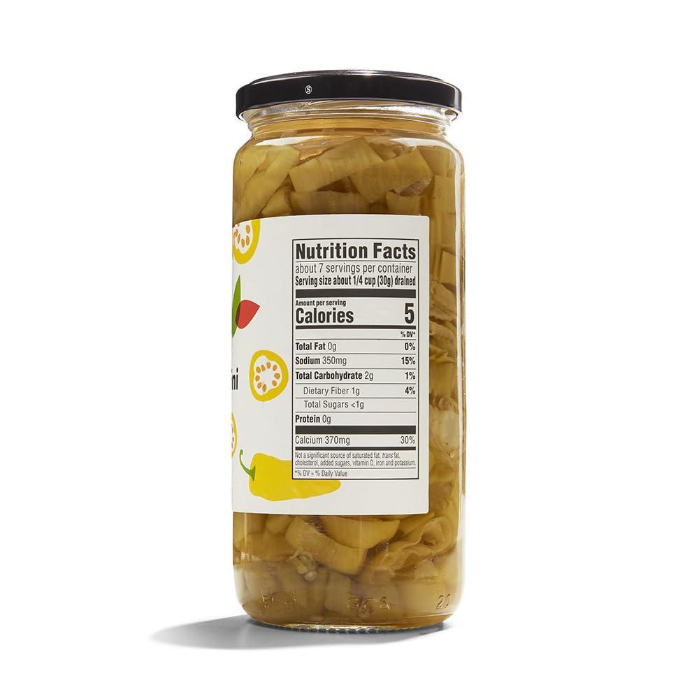 image:image365 by Whole Foods Market Organic Golden Pepperoncini Sliced 155 Ounce155 Ounce Pack of 1