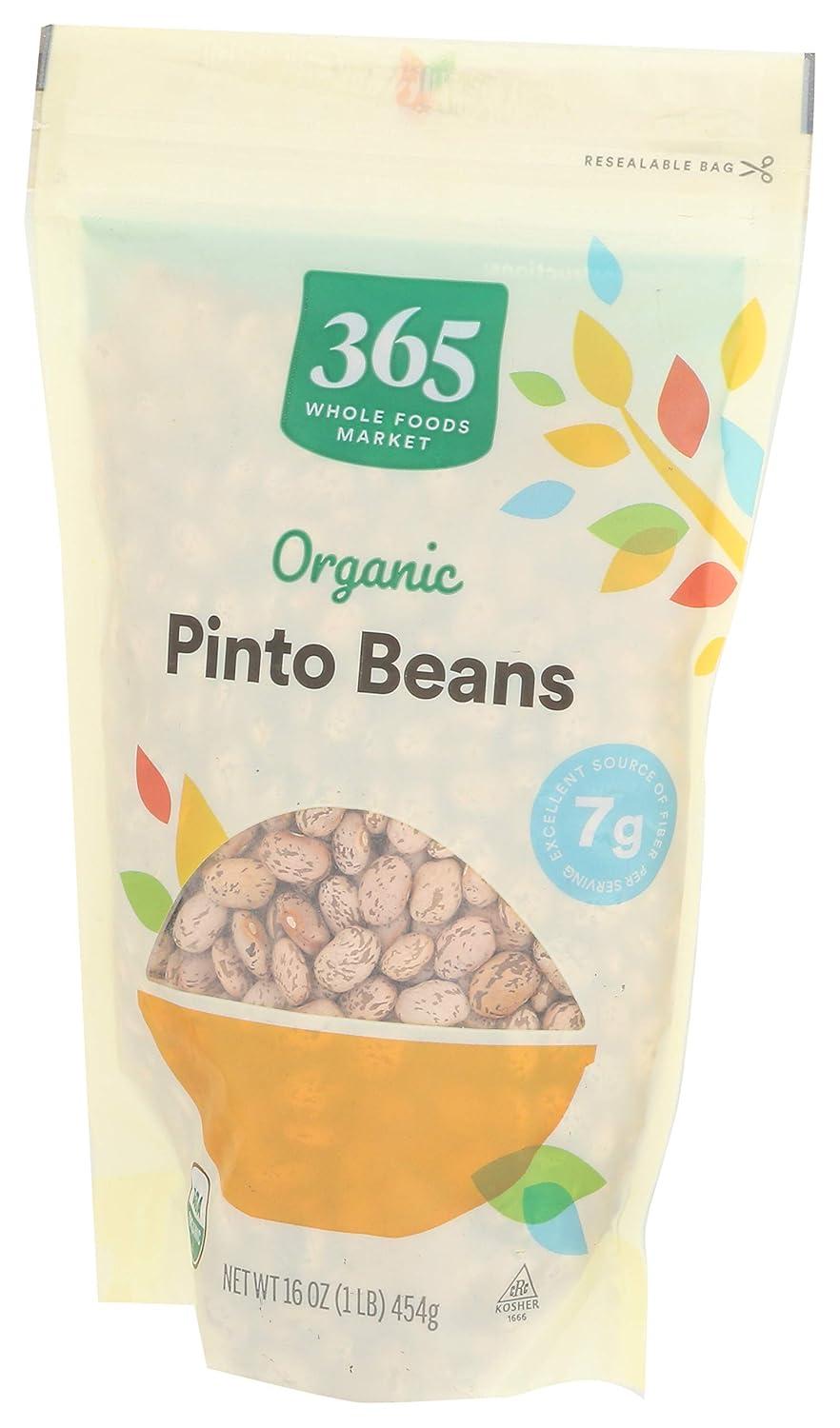 image:image365 by Whole Foods Market Organic Pinto Beans 16 Ounce16 Ounce Pack of 3