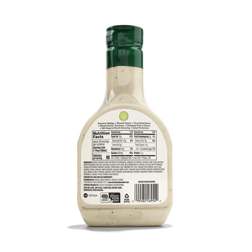 image:image365 by Whole Foods Market Organic Ranch Dressing 16 Fl OzRanch