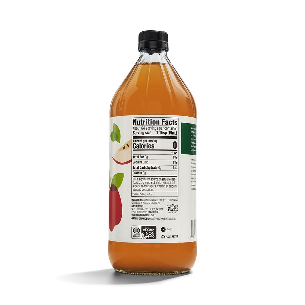 image:image365 by Whole Foods Market Organic Raw Apple Cider Vinegar 16 Fl OzRaw