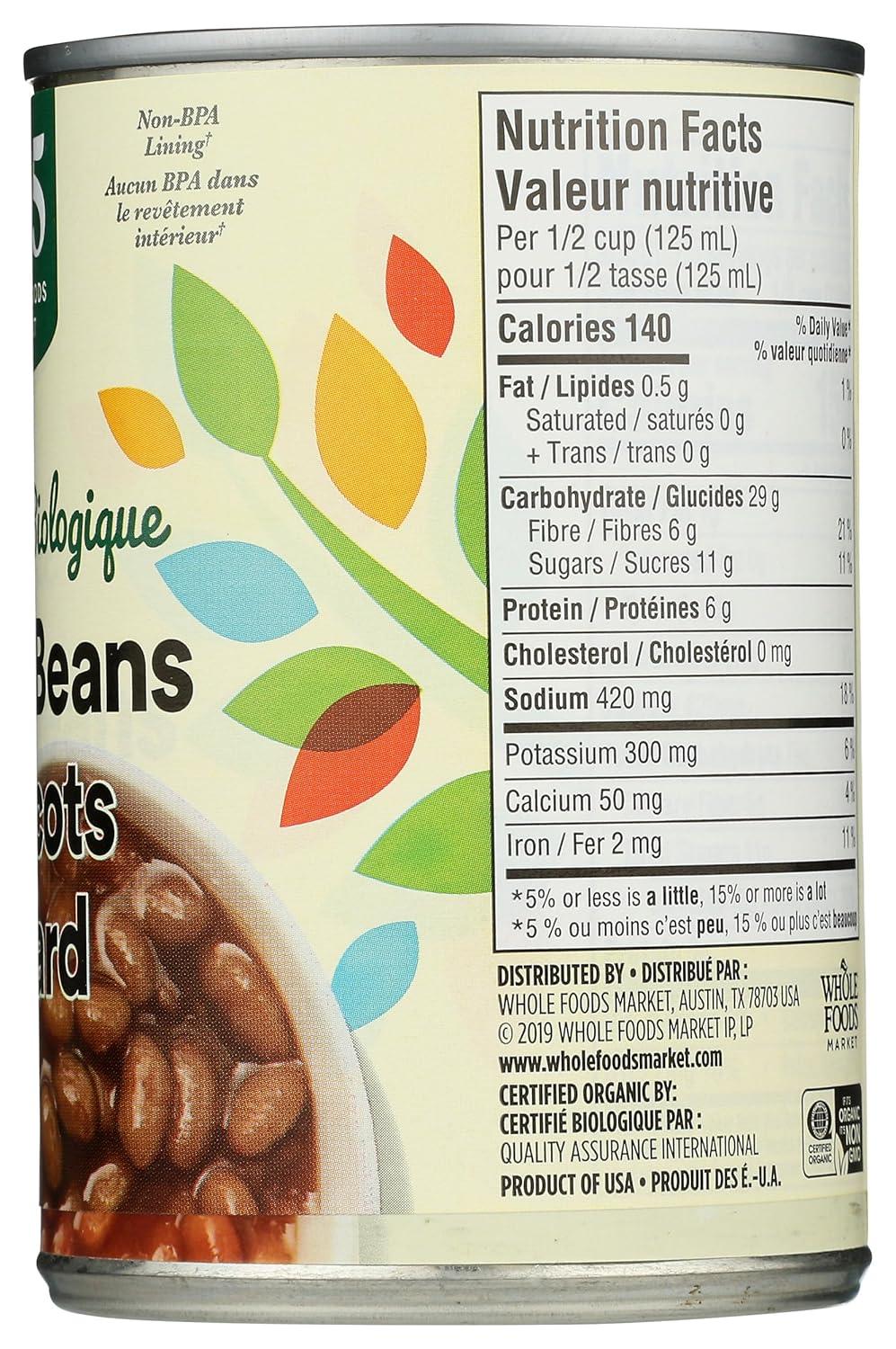 image:image365 by Whole Foods Market Organic Traditional Baked Beans 15 Ounce15 Ounce Pack of 4
