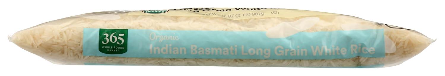 image:image365 by Whole Foods Market Organic White Basmati Indian Rice 32 Ounce2 Pound Pack of 1