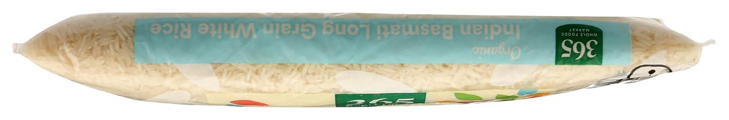 image:image365 by Whole Foods Market Organic White Basmati Indian Rice 32 Ounce2 Pound Pack of 1