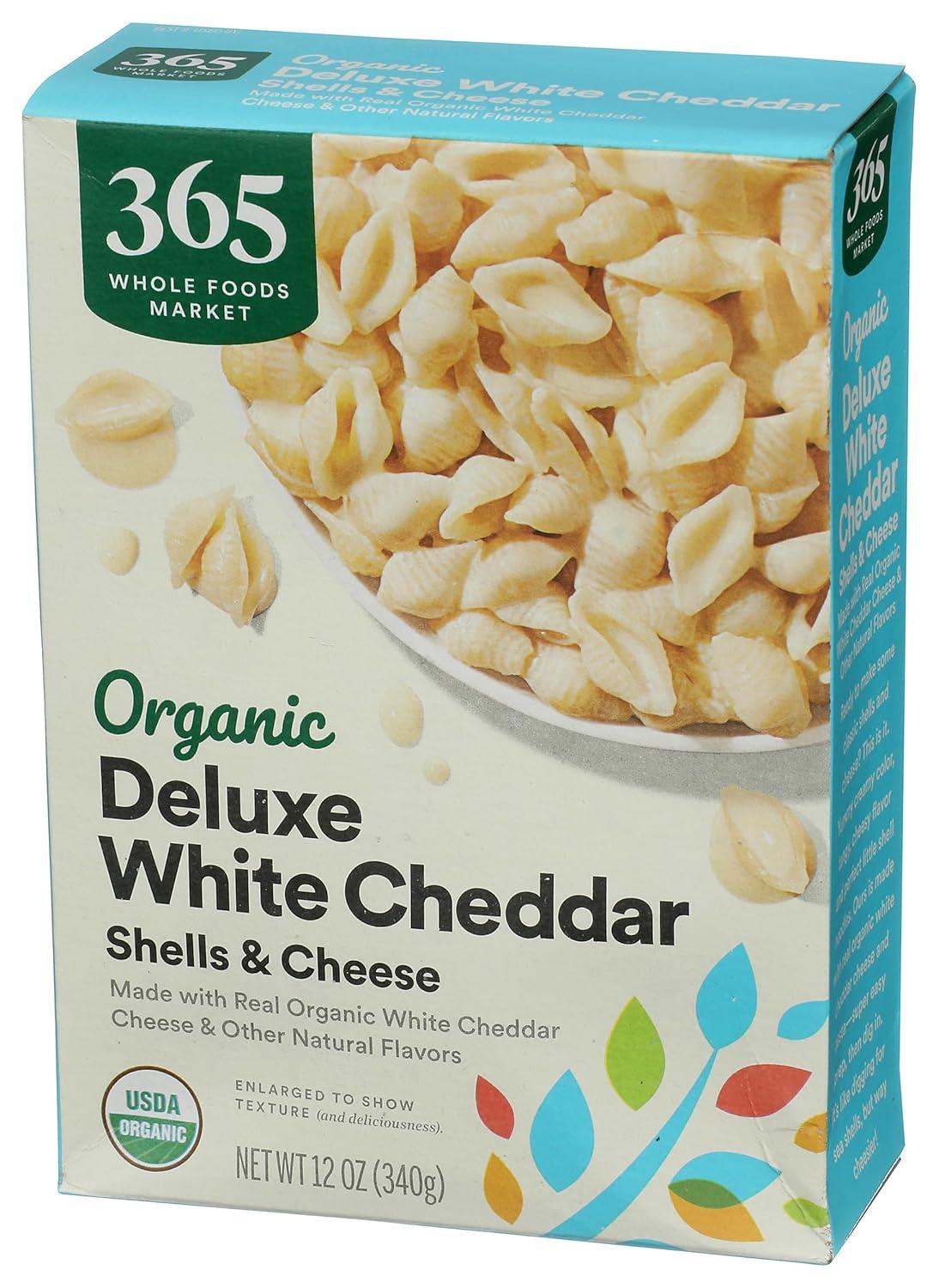image:image365 by Whole Foods Market Organic White Cheddar Shells and Cheese Deluxe 12 Ounce