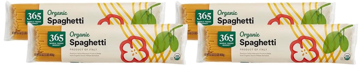 image:image365 by Whole Foods Market Organic Whole Wheat Spaghetti 16 OunceOrganic Spaghetti