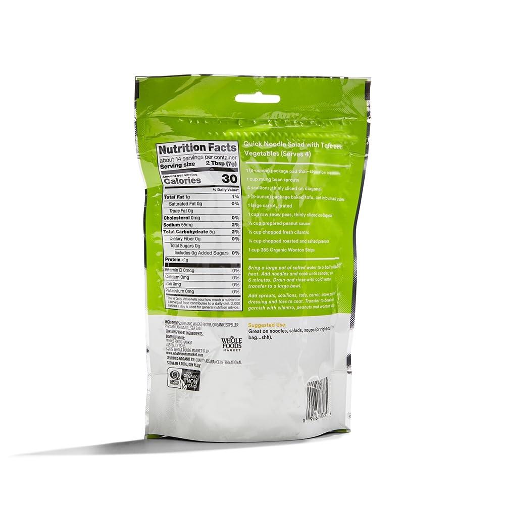 image:image365 by Whole Foods Market Organic Wonton Strips 35 Ounce35 Ounce Pack of 1