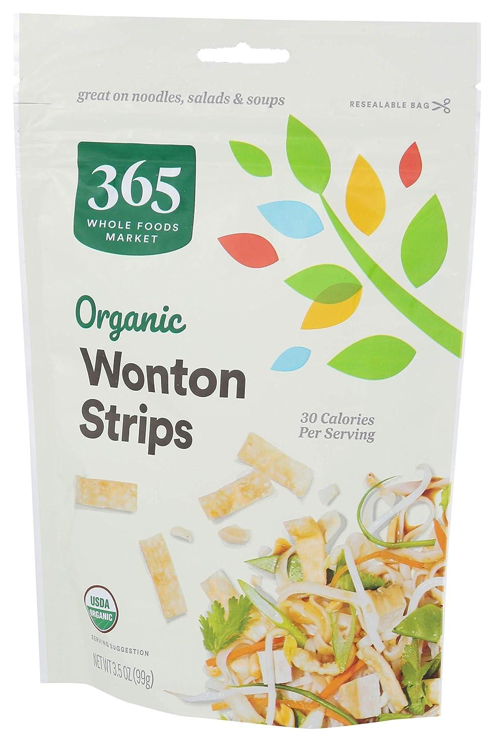 image:image365 by Whole Foods Market Organic Wonton Strips 35 Ounce35 Ounce Pack of 2