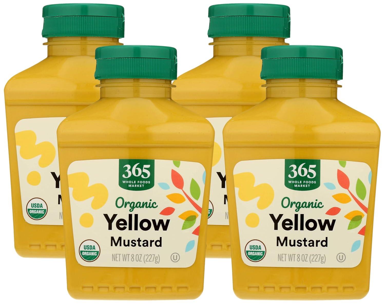 image:image365 by Whole Foods Market Organic Yellow Mustard 14 OunceMustard
