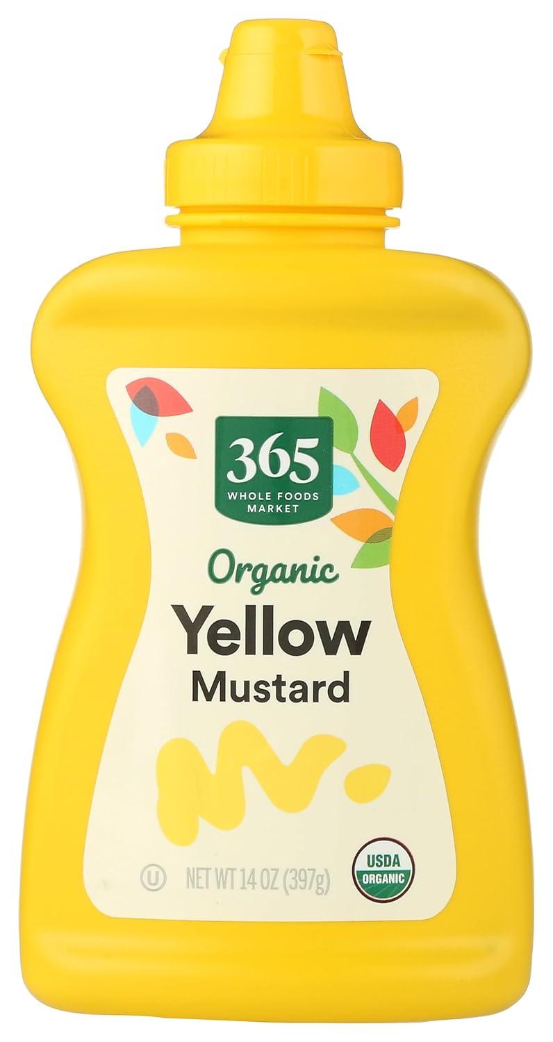 image:image365 by Whole Foods Market Organic Yellow Mustard 14 OunceMustard
