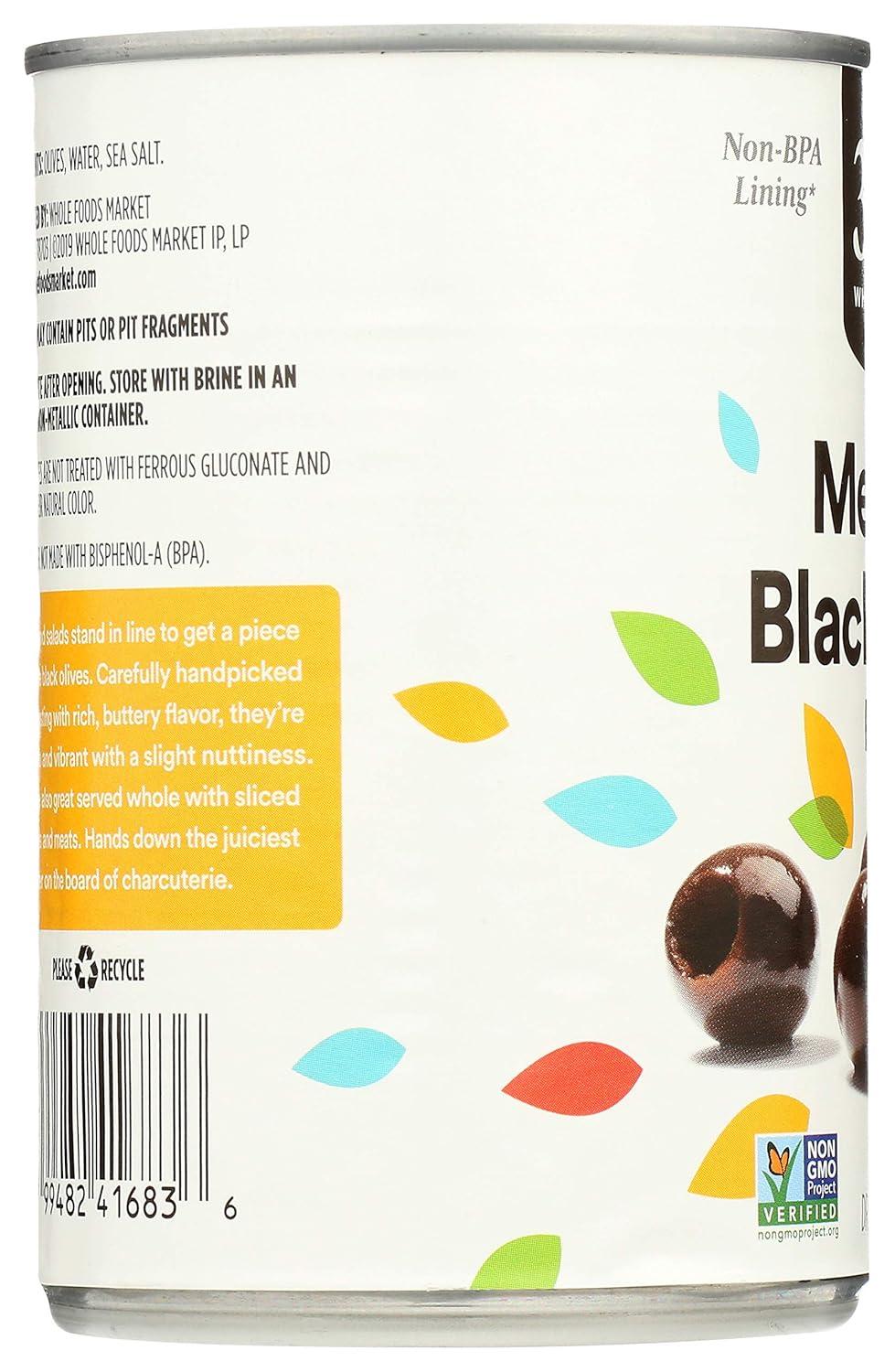 image:image365 by Whole Foods Market Ripe Medium Pitted Olives 6 Ounce6 Ounce Pack of 4