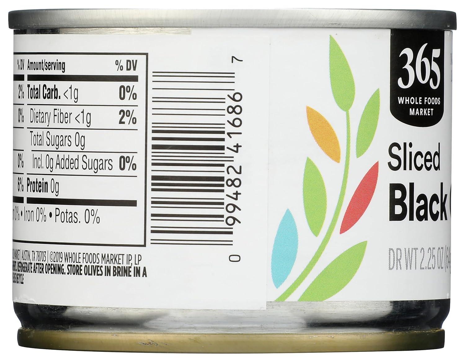 image:image365 by Whole Foods Market Ripe Sliced Olives 225 Ounce225 Ounce Pack of 1